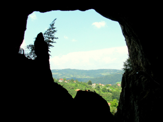 Поглед из Потпећке пећине